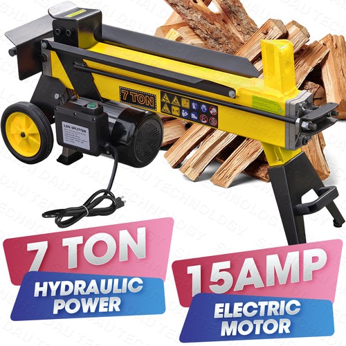 Ton electric log splitter - electric,